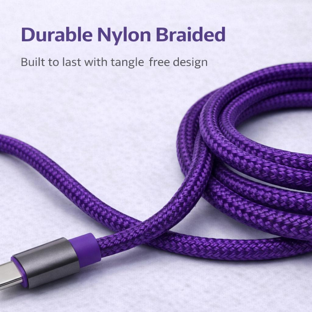 IMENSO 100W USB-A to USB-C Fast Charging Cable with Smart Power Display
