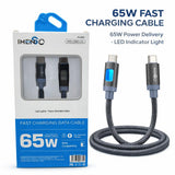 IMENSO 65W USB-C to USB-C Fast Charging Cable