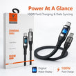 VONK 100W USB-C to USB-C Digital Display Fast Charging Cable