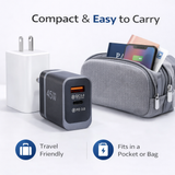 45W PD 3.0 & QC 3.0 Fast Charging Travel Adapter