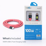 IMENSO 65W & 100W USB and type-C  Fast Charging Cable