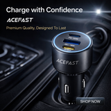 VONK 95W Triple Port Fast Car Charger