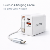 TOPOMAX 45W GaN Dual Port Fast Charger