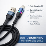 TOPOMAX USB to Lightning Fast Charging Cable