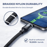 IMENSO 65W Fast Charging USB-C to USB-C Cable with Smart LED Display