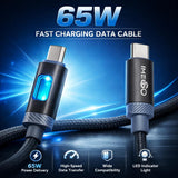 IMENSO 65W USB-C to USB-C Fast Charging Cable