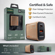 TOPOMAX 45W GaN Dual Port Super Fast Charger - USB-C PD & USB-A QC