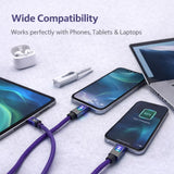 IMENSO 65W High-Speed USB-C to USB-C Braided Data Cable