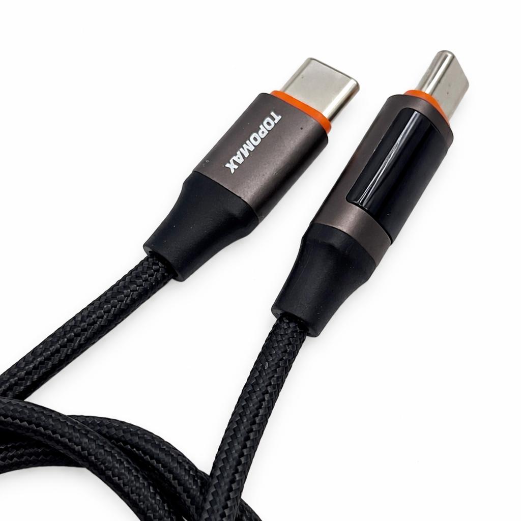 TOPOMAX 100W USB-C to USB-C Super Fast Charging Cable