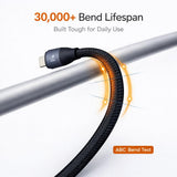VONK V-74 | 60W USB-C to USB-C Intelligent LED Fast Charging Cable