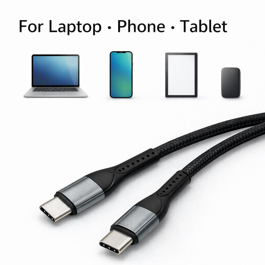 VONK V59 100W USB-C to USB-C Braided Cable