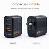 TOPOMAX 65W GaN Wall Charger