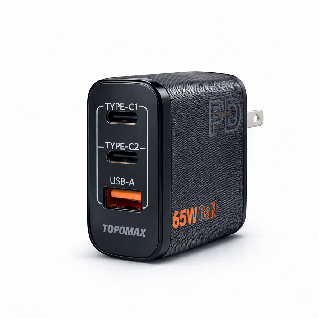 TOPOMAX 65W GaN Wall Charger