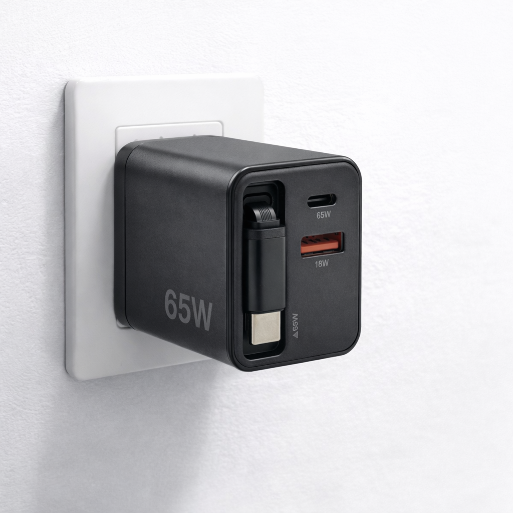 TOPOMAX 65W GaN 3-Port Wall Charger