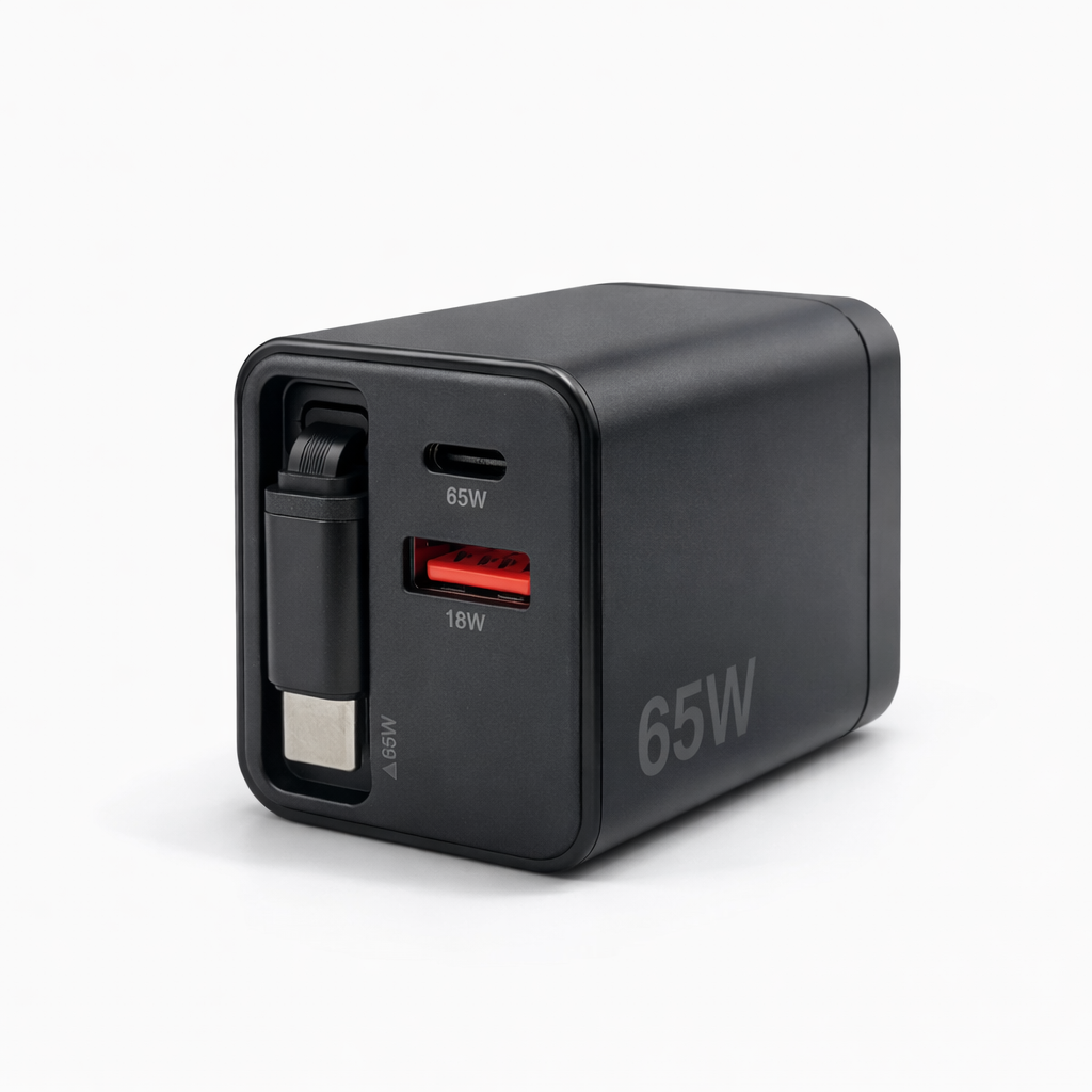 TOPOMAX 65W GaN 3-Port Wall Charger