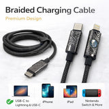 60W PD Fast Charging Braided Cable Set
