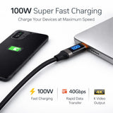 TOPOMAX 100W USB-C to USB-C Super Fast Charging Cable