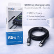 IMENSO 65W 4-in-1 Multi-Connector Braided Fast Charging & Data Cable