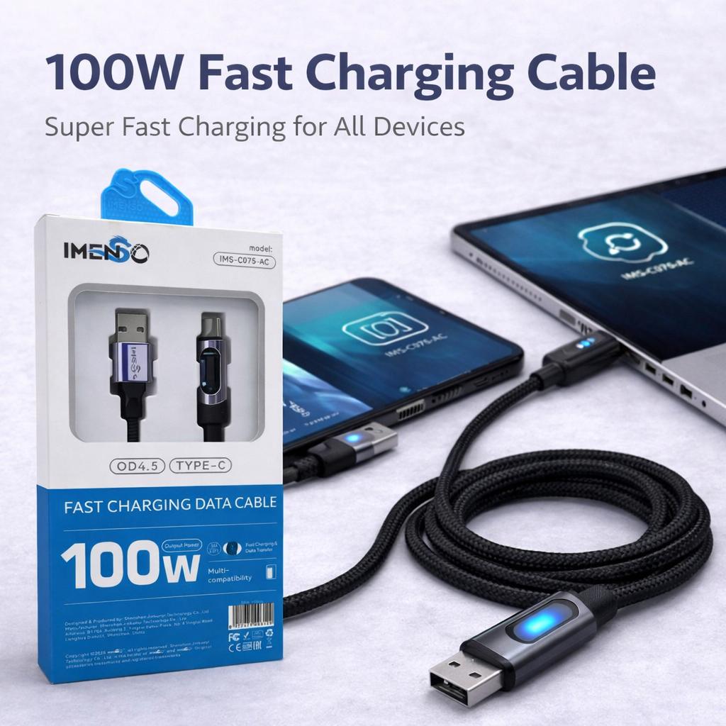 IMENSO 100W Fast Charging Data Cable