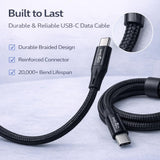 IMENSO 65W 4-in-1 Multi-Connector Braided Fast Charging & Data Cable
