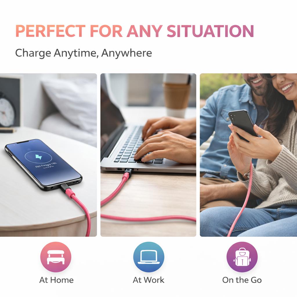 IMENSO 65W & 100W USB and type-C  Fast Charging Cable