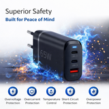 TOPOMAX 65W GaN High-Power Fast Wall Charger