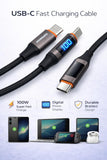 TOPOMAX 100W USB-C to USB-C Super Fast Charging Cable
