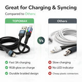 TOPOMAX USB to Lightning Fast Charging Cable